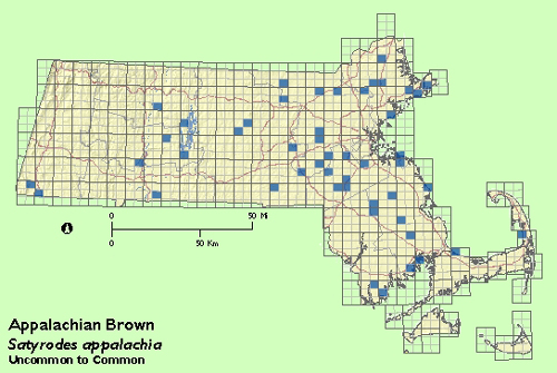 Appalachian Brown map