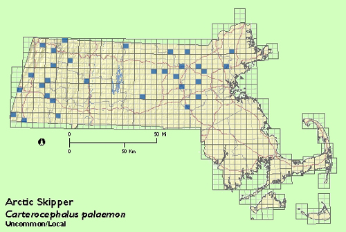 Arctic Skipper map