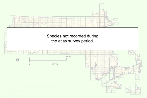 Silvery Checkerspot map