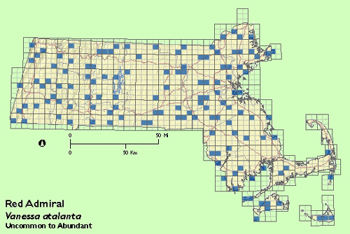 Red Admiral map